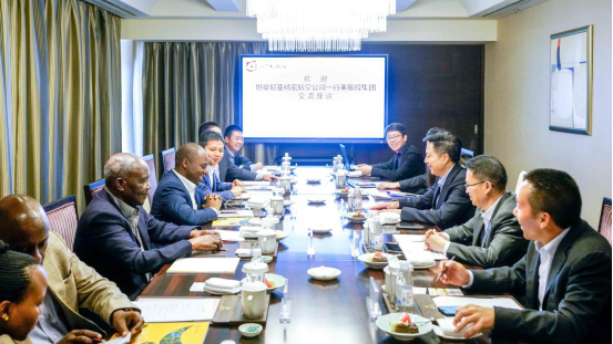 坦桑尼亚驻华参赞一行到亿万先生mr官方网站集团交流座谈