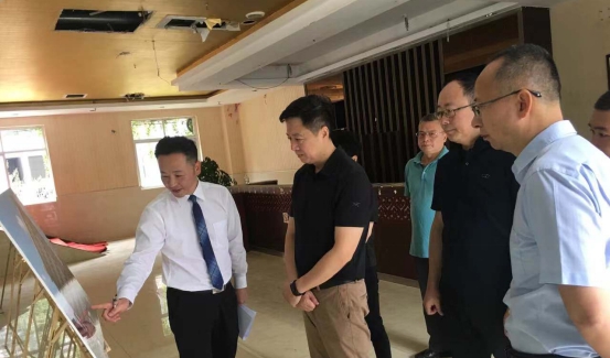集团领导率队考察亿万先生mr官方网站酒店部分存量项目