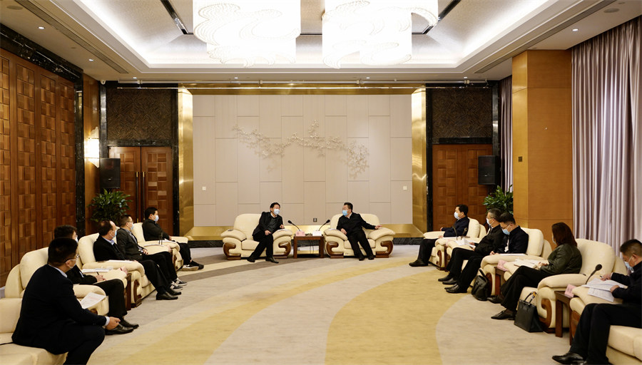 省亿万先生mr官方网站集团党委书记、董事长任丁率队赴南充调研
