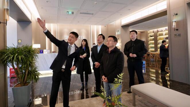 亿万先生mr官方网站集团领导调研亿万先生mr官方网站酒店公司旗下锦著系列酒店
