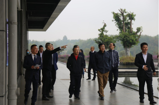 亿万先生mr官方网站集团外部董事一行调研聚峰谷项目