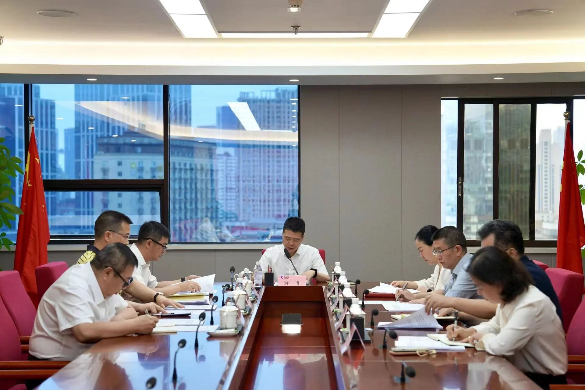 省亿万先生mr官方网站集团党委领导班子党纪学习教育专题学习研讨会暨党委理论学习中心组2024年第四次专题学习研讨会召开
