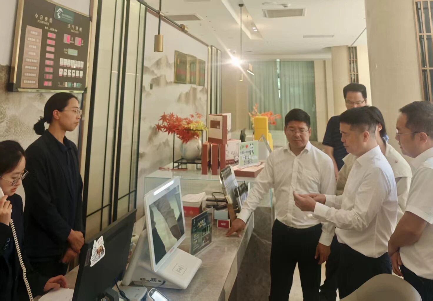 游勇赴集团旗下景区开展安全生产检查